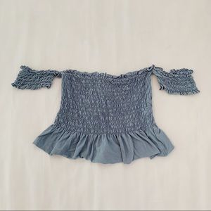 Smocked Crop Top (UO)